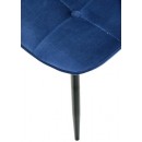 Стул HALMAR K417 синий/черный